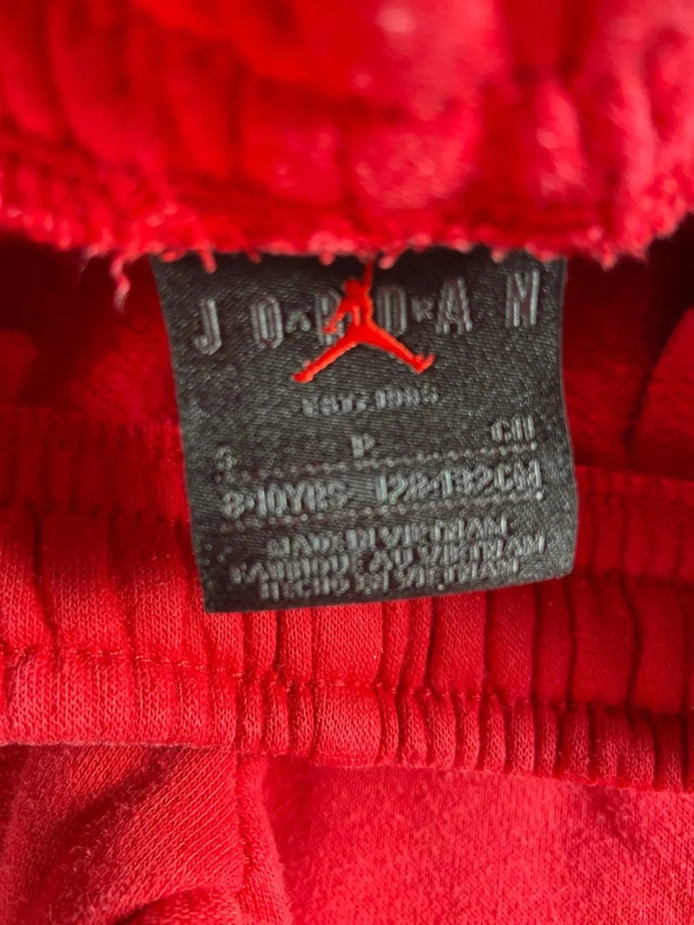 Jordan Red Hoodie and Sweatpants Matching Set with Jumpman Logos